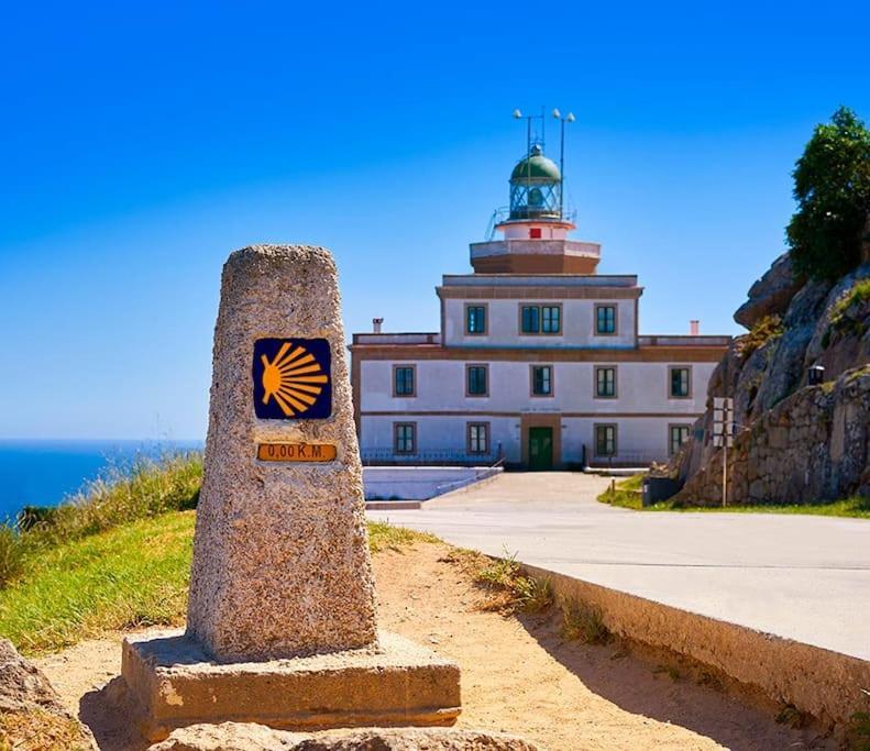 Апартаменты Piso A Capela Con Vistas Al Mar Финистерре Экстерьер фото