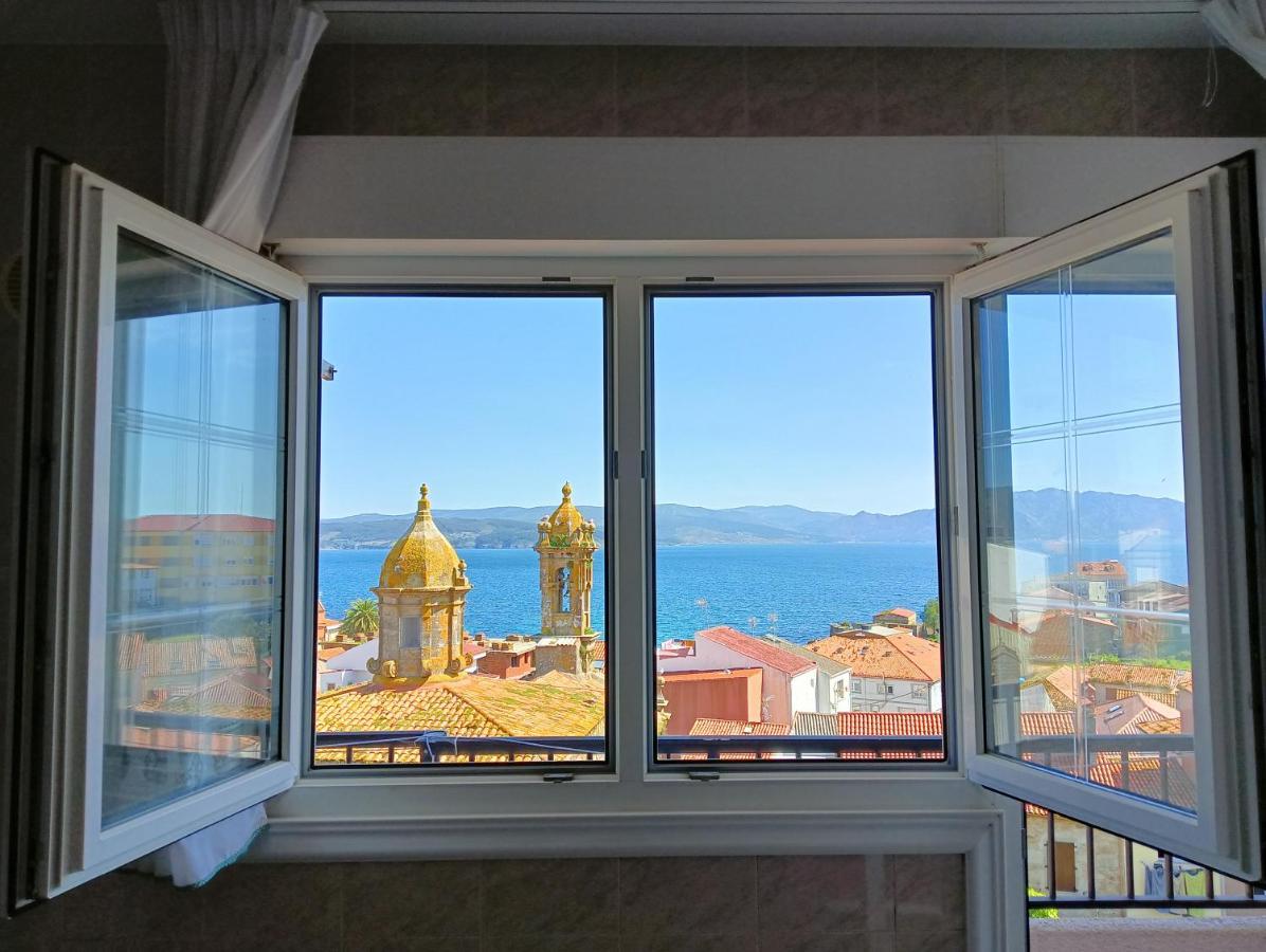 Апартаменты Piso A Capela Con Vistas Al Mar Финистерре Экстерьер фото
