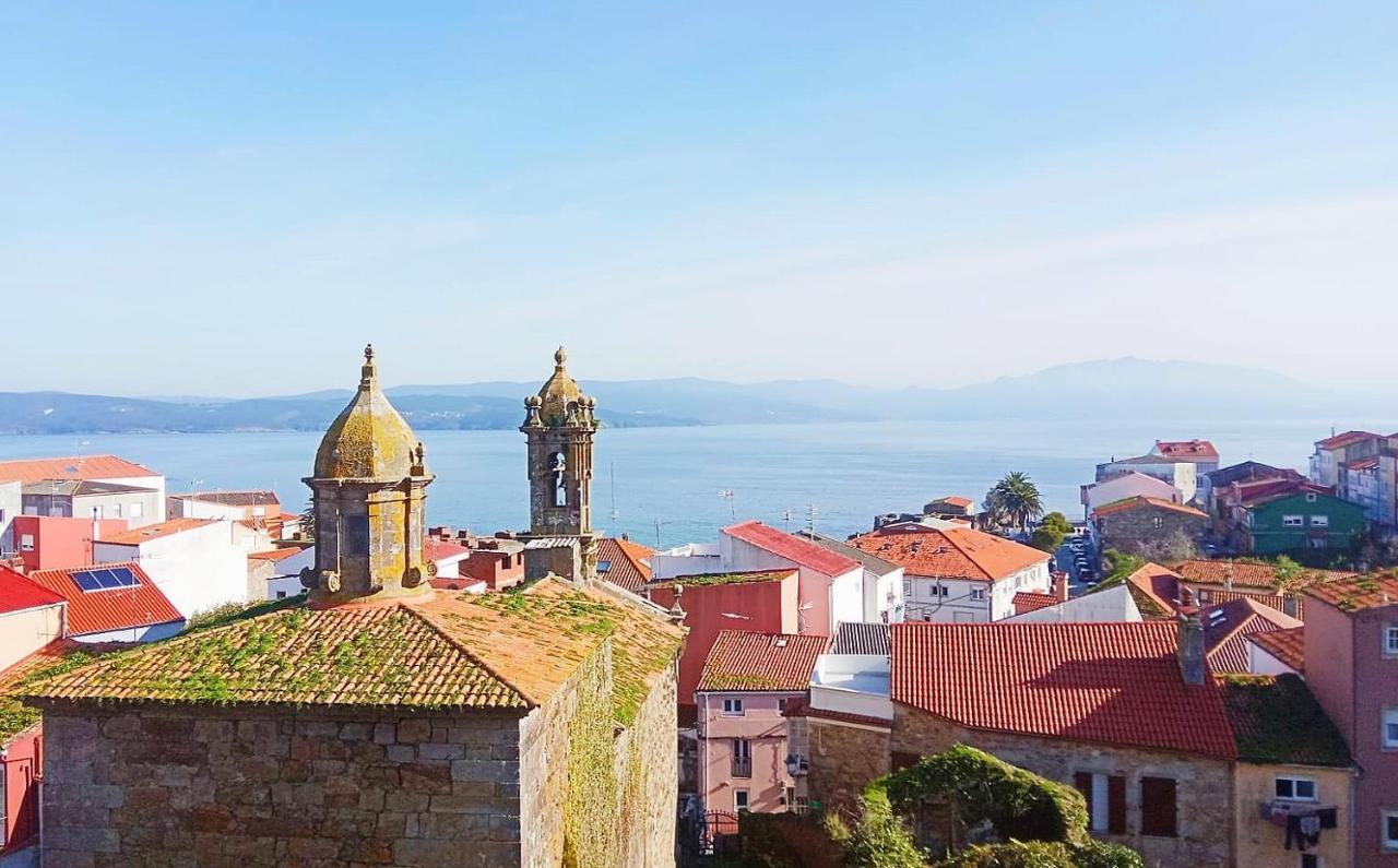 Апартаменты Piso A Capela Con Vistas Al Mar Финистерре Экстерьер фото