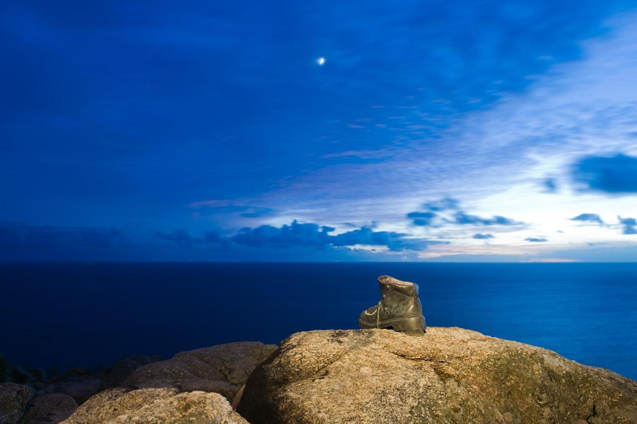 Апартаменты Piso A Capela Con Vistas Al Mar Финистерре Экстерьер фото
